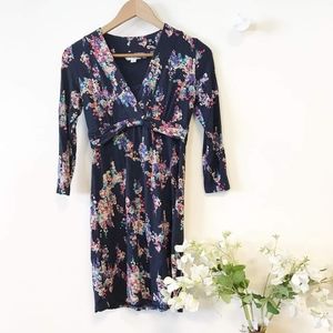 Boden Navy Blue Long Sleeve Dress